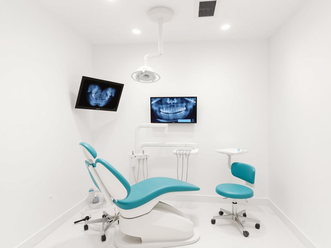 Modern dental treatment room at Bhagavathi Dental